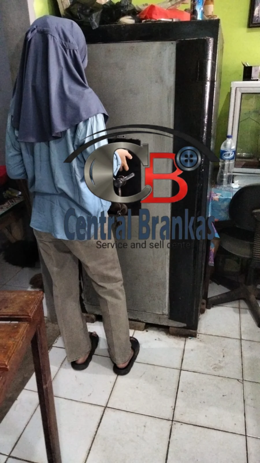 Proses Analisa Kerusakan Brankas